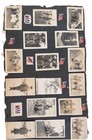 Original Ww1 Military Scrapbook Page 110th Infantry Wvu Military Division