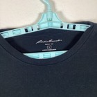 Eddie Bauer Womens Shirt Sz L Long Sleeve Comfort Soft Blouse Top Crew Neck
