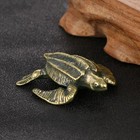 Antique Antique Solid Copper Brass Turtle Ornament Handicraft Collection