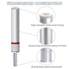 3 4  Boat Seat Pin Post - Pedestal Base Post For Mounting - 1 5  Dia