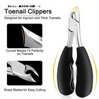Heavy Duty Toenail Clippers For Thick Ingrown Toe Nails Precision Nail Scissor
