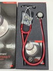 3m    Littmann   Cardiology Iv Stethoscope Burgundy With Mirror 6170 27in New