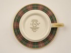 Lenox China Holiday Tartan Cup Footed    Only No Saucer For Christmas