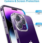For Apple Iphone 15 14 13 12 Pro Max Plus Mini Case Phone Cover  tempered Glass
