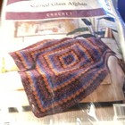 Herrschners Stained Glass Afghan Crochet Kit W  Yarn And Pattern  206313 