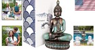 Buddha Statue  The Moment Of Enlightenment - 12 5  Artisan Spiritual Figurine