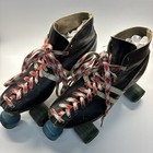 Vintage Reidell 265 Roller Skates W  Chicago Custom Gm Ii Plates Men   s Black 9 