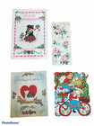 Lot Of 10 Used Vintage Greeting Cards Various Holidays