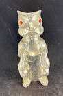Arthur Court Rabbit Pitcher Vintage 1979 Aluminum 11  Bunny Rabbit Pitcher Vase