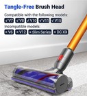 Head Compatible With Dyson Vaccum V7  V8  V10  V11  V15 - High Torque 50w Direct