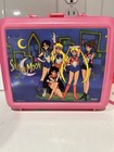 Sailor Moon Lunch Box Pink Plastic Lunchbox Aladdin Vintage 1995 W thermos Vg