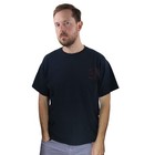 Rally In The Valley Pin Up T Shirt Mens Large Black Biker Motorcycle Chopper Tee