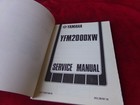 Yamaha Yfm200dxw Yfm200 Dxw Service Manual Oem Nice 3gc-28197-10
