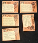 1966 Batman 5 Card Lot Joker Catwoman Robin Bat Signal