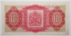 May 1 1957 Bermuda 10 Shillings Note Vf Or Better