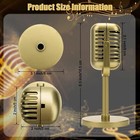   Microphone Props Model  Antique Microphone Prop For Vintage Microphone 2 Pack