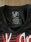 Korn Black Graphic Band T-shirt Original  Size Xl  40 42 