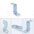 Electric Cabinet Door Locking Tab Metal Latch Reinforcement Plates Galvanized