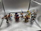 Vintage Lot Of 9 Looney Tunes Mini Figures  Taz Bugs Tweety Road Runner Daffy 