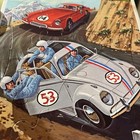 Vintage Whitman The Love Bug Frame-tray Puzzle Complete