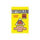  box Of 20  42-gallon Contractor Trash Bags Demo Bag Mil Gal Ultimate Pro Pp