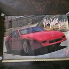 Pontiac Fiero Poster  ride Pontiac Ride  Vintage Original 1980 s Rare 24 x36  