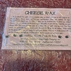 Food Grade Cheese Wax Block Fully Refined Wax For Cheese Making Red 5 Pounds