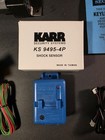 Nos Karr Ks-9495 Shock Sensor Alarm System Harness Relay Kit New Old Stock