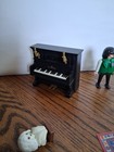 Playmobil Victorian Mansion Dollhouse Music Room Piano Guitar Rugs Geobra Vtg