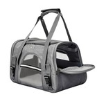Pet Cat Dog Carrier Soft Collapsible Travel Puppy Carrier Fits Pets Up To 22lbs