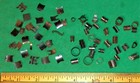 Big Lot Various Vintage Steel Radio Knob Springs  general Cement  Walsco  Etc 