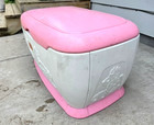 Vintage Little Tikes Giant Toy Chest Pink White Toy Box Large 40x21x20 Rare