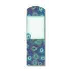 Punch Studio Peacock Feather Pocket Notepad 75 Printed Sheets 3  X 4 