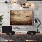 Vintage Ufo Oil Painting  Country Alien Print  Science Fiction  Sci-fi Print