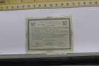 1920 Vintage Austria Notgeld 6 Pieces Of Paper Money  10 Heller All The Same