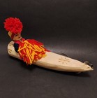 Sami Lapland Folk Handmade Wall Hanging Decoration Reindeer Sled