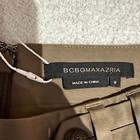 Nwt  size  2  Bcbgmaxazria Brown Skirt With Button Accents
