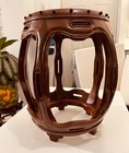 One Rosewood Beautiful Antique Drum Stool