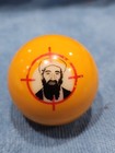 3 Billiards Pool Balls Terrorists Saddam 8 Osama 1 Laden Nuclear Cue Screwballs