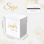 Pvc Wedding Card Box For Reception Diy Money Envelope Holder For Parties