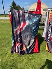 3 x5   American Eagle Head With Usa Flag Single Sided