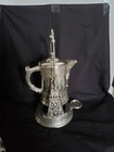 Simpson Hall Miller Quadruple Silverplate Tilting Pitcher   Stand