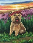 Custom Pet Portrait 8x10        Hand-painted Acrylic Pet Painting From Your Photo