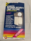 New Outdoor Security Light 35w High Pressure Sodium Black 150w Output Clear