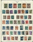 Italy Collection On Mostly Complete Scott International Pages