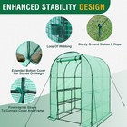 Eagle Peak 3-tier Walk In Portable Greenhouse With 8 Wire Shelves