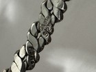 Vintage Taxco Mexico 925 Sterling Silver Flat Braid Bangle Bracelet 15 33 Grams