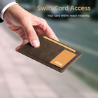Slim Minimalist Front Pocket Wallet For Men  Rfid Blocking Credit Card Holder