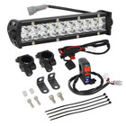 Universal Led Headlight Light Bar Upgrade Kit For Dirt Bike Easy Installation Us