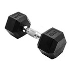  2 Pack  Cap Barbell  20lb Rubber Hex Dumbbell  Single